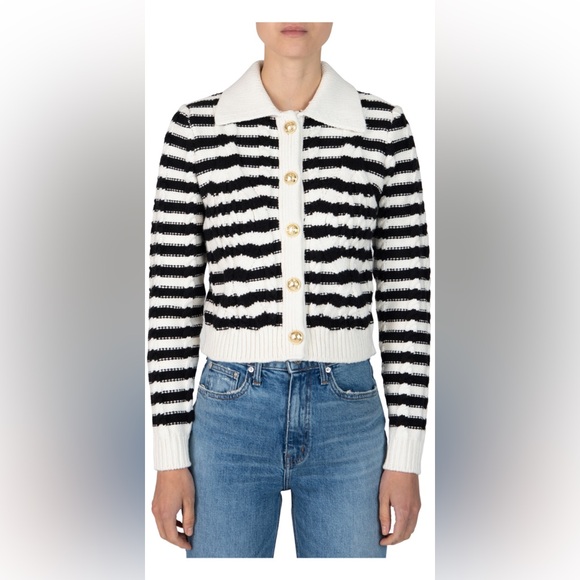 Daisy Wide Collar Cardigan